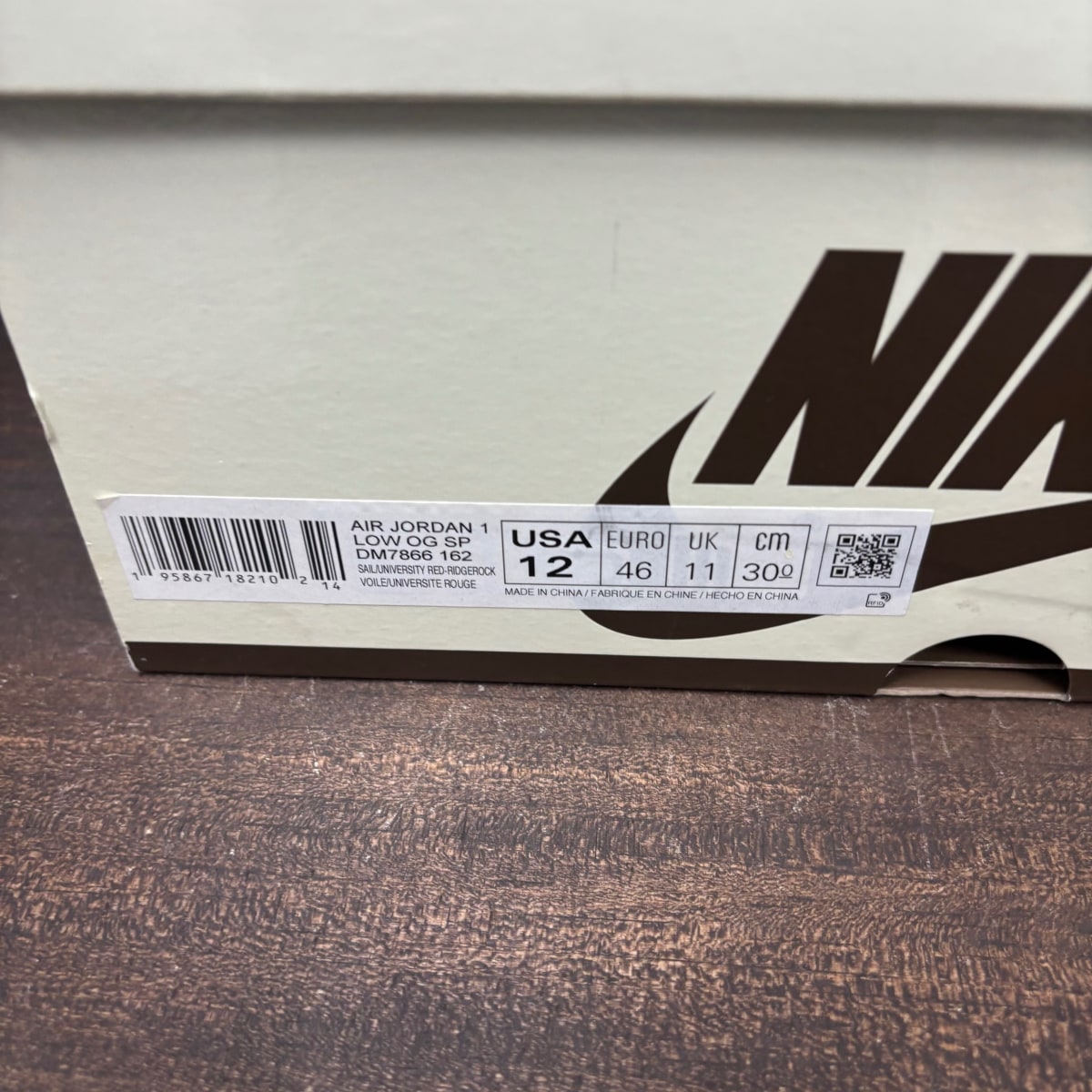 Jordan 1 Retro Low OG SP Travis Scott Reverse Mocha - Image 7