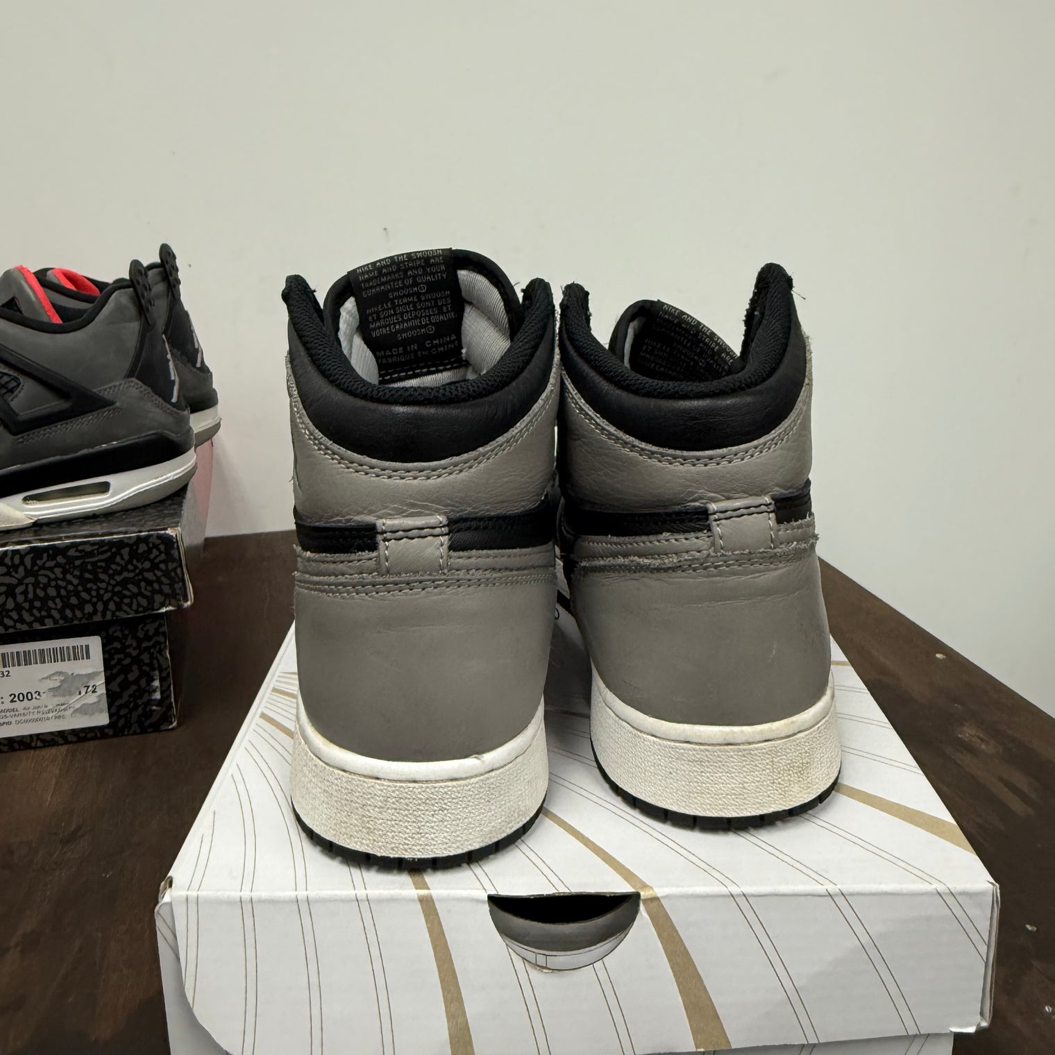 Shadow Jordan 1 High (GS) (USED, Replacement Box)