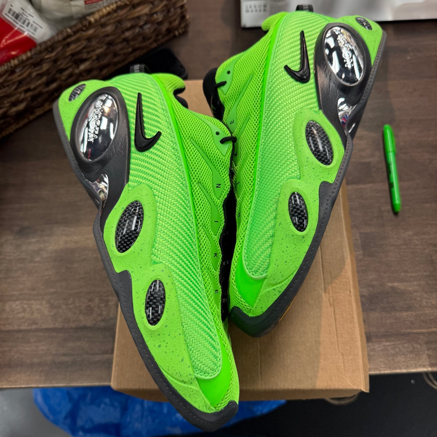 Drake EYBL Green Strike NOCTA Glide (USED, No Box)