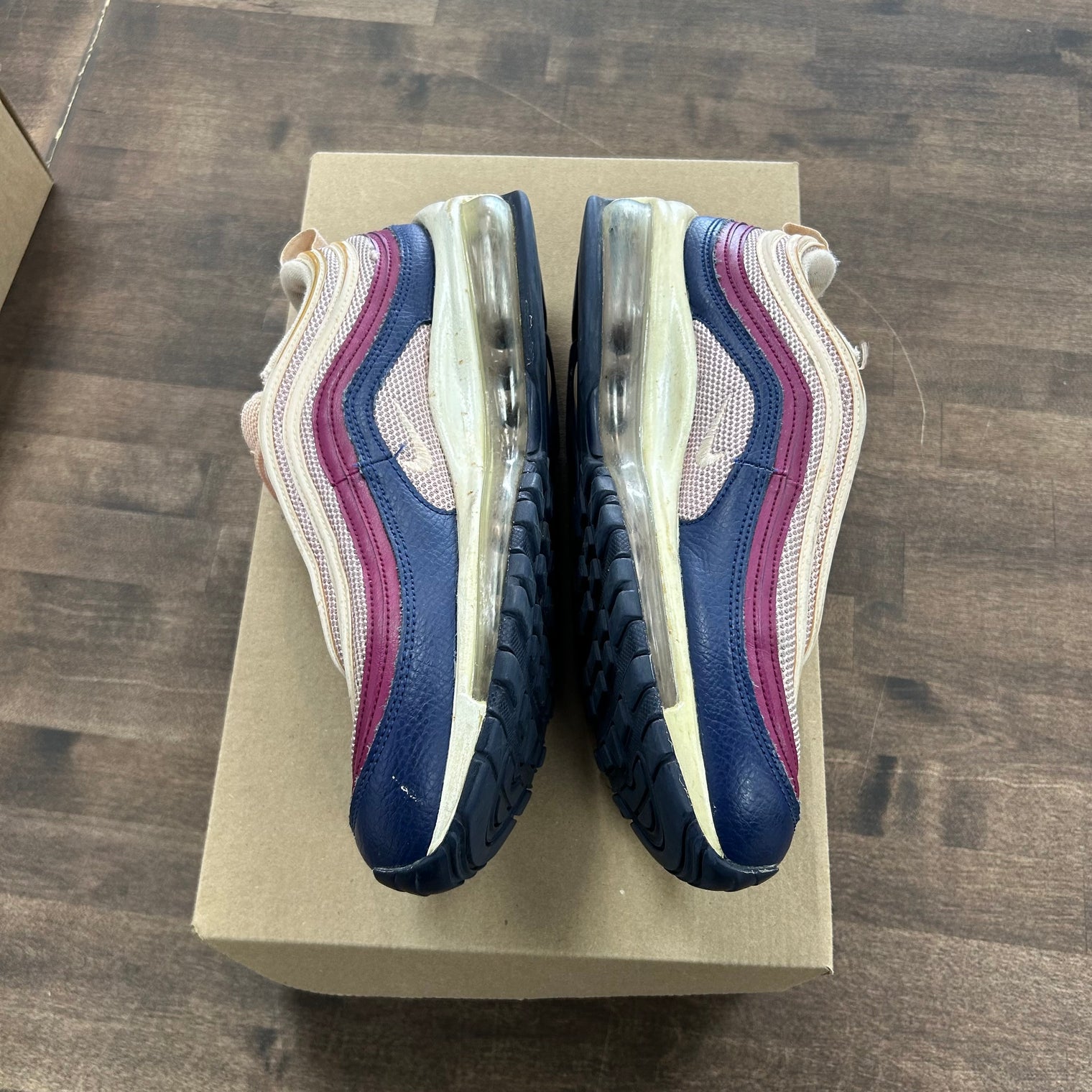 Nike Air Max 97 Plum Chalk (US 8W) (USED, No Box)