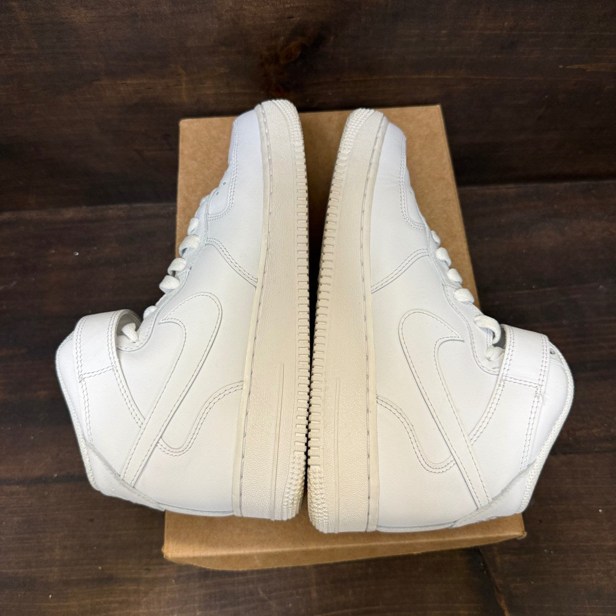 Nike Air Force 1 Mid '07 White Size 8 (Pre-Owned) - Image 5