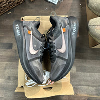 Nike Zoom Fly Off-White Black Silver (US 9) (USED)