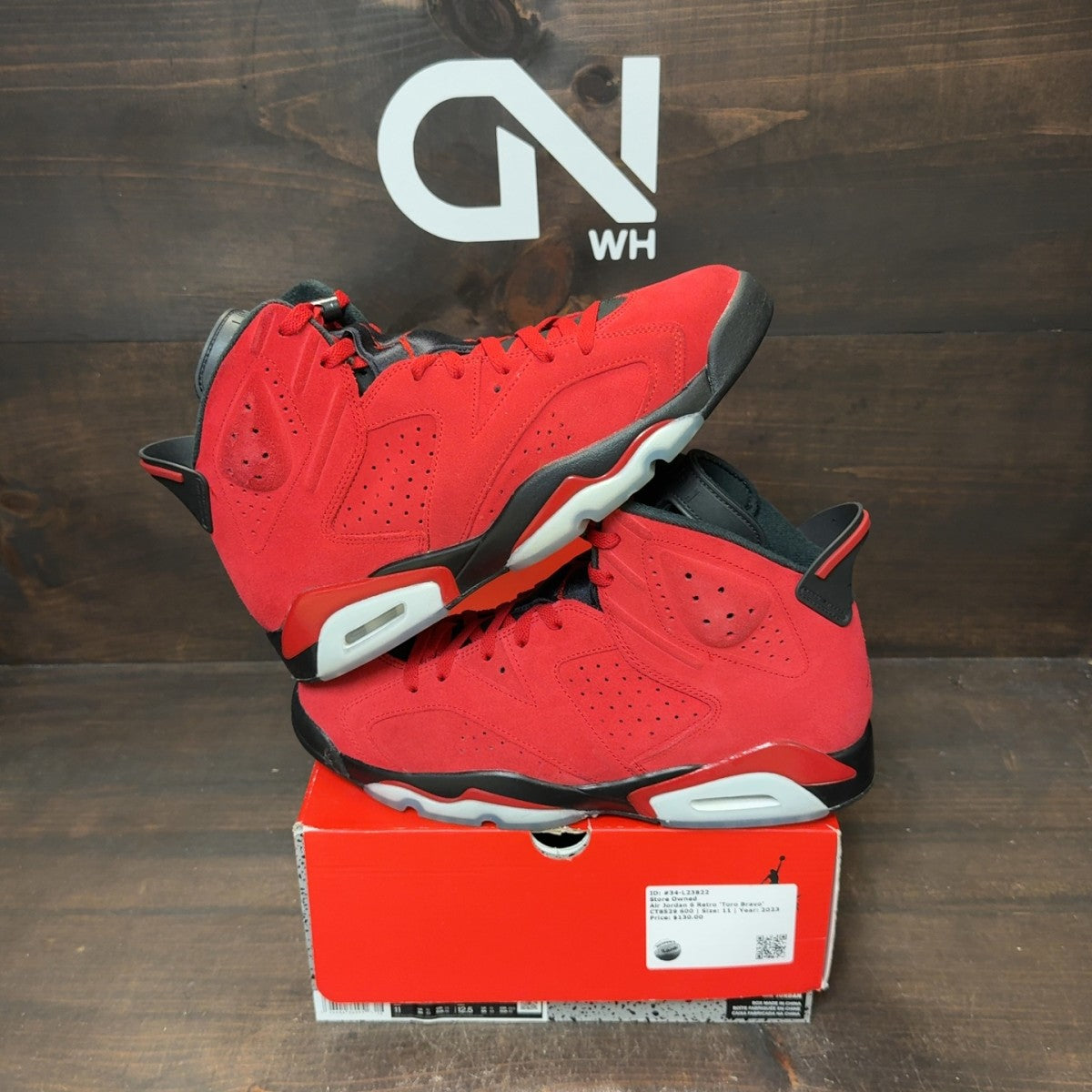 Jordan 6 Retro Toro Bravo - Image 1