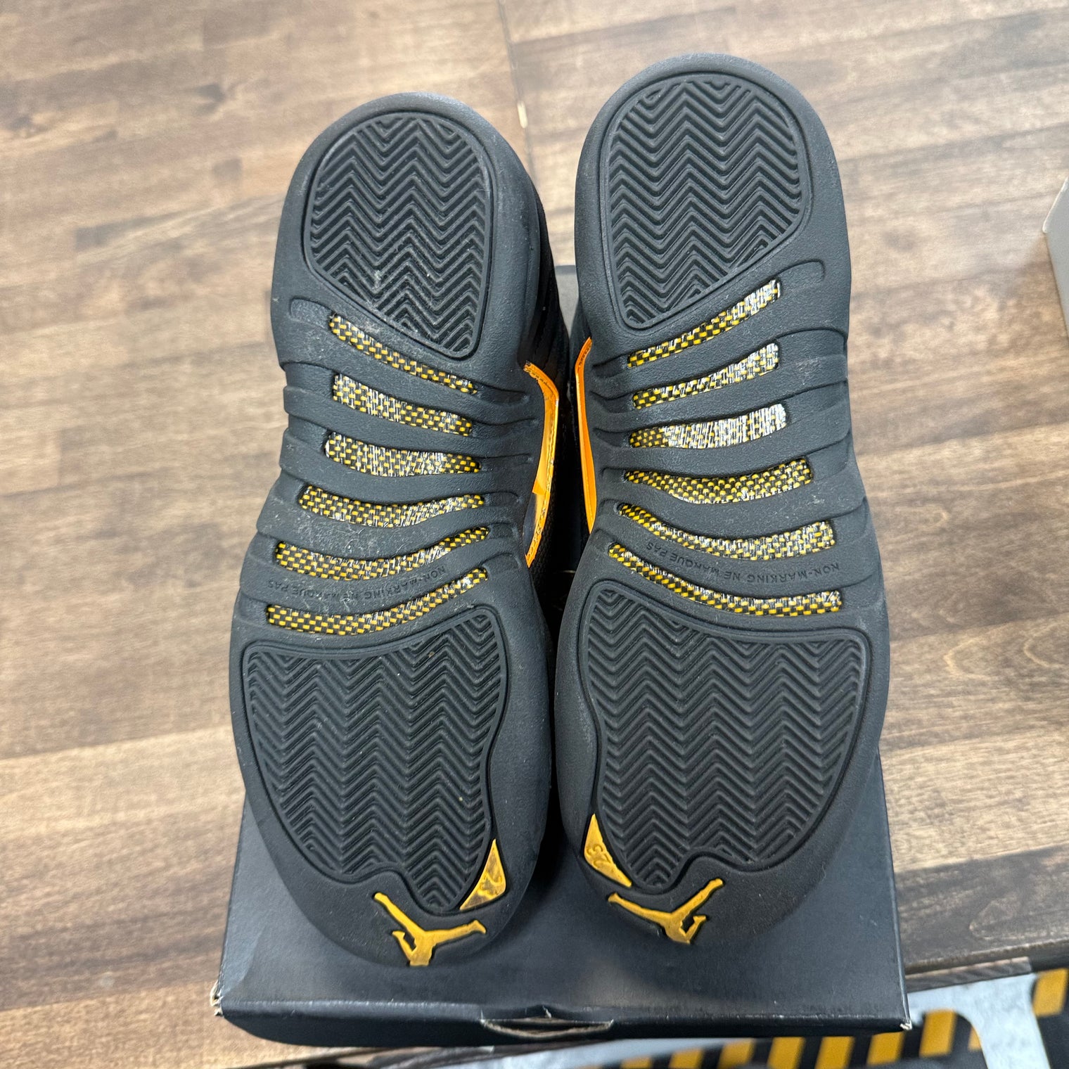 Black Taxi Jordan 12 (GS) (USED)