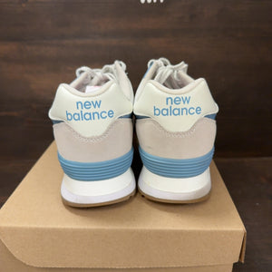 Cream Blue New Balance 574 Size 10.5 (Pre-Owned) - Image 4