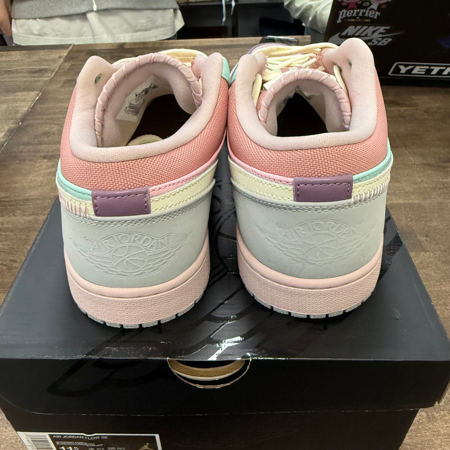 Easter Pastel Jordan 1 Low (USED, Replacement Box)