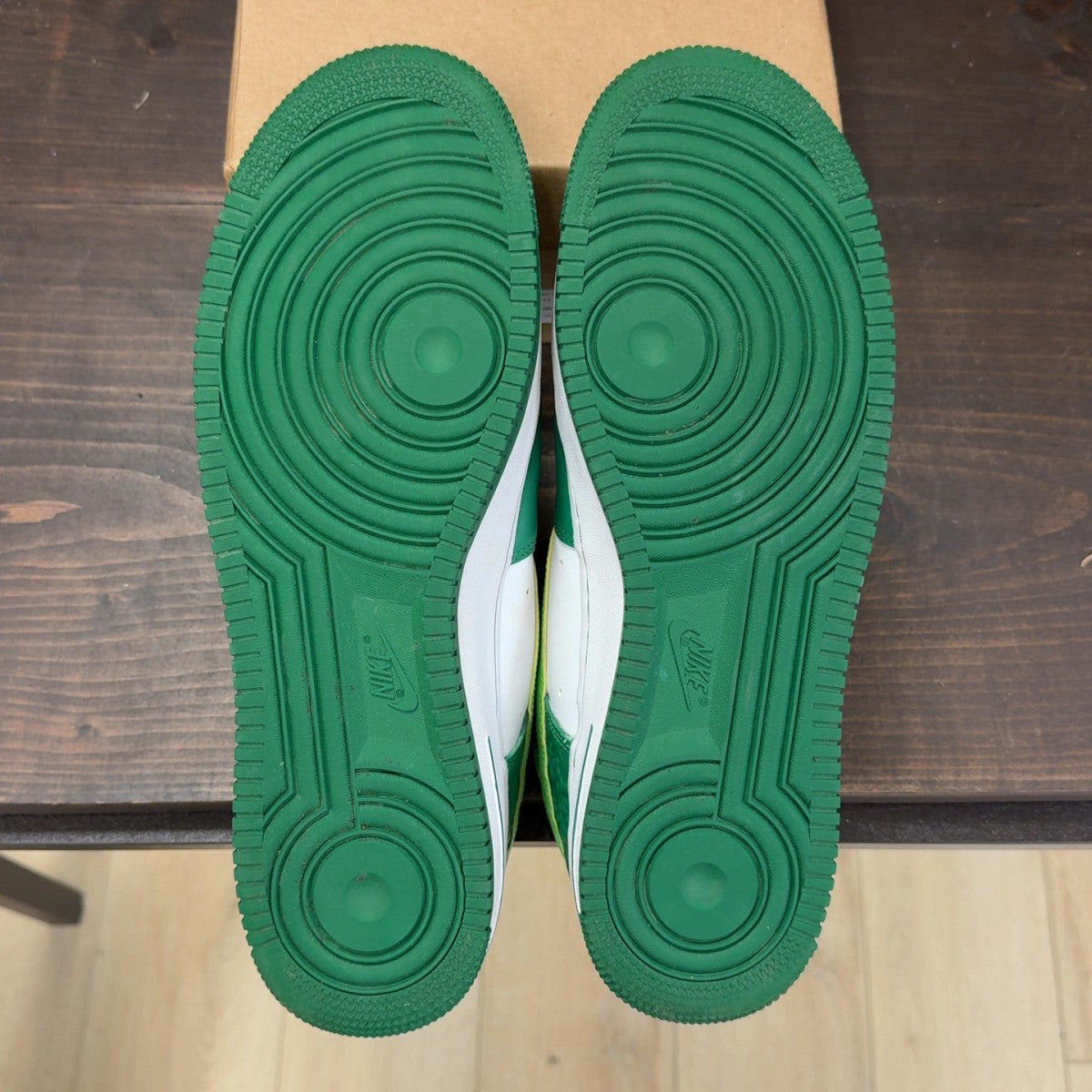 Nike Air Force 1 Low Shamrock St Patrick's Day (2021) Size 13 (Pre-Owned) - Image 8