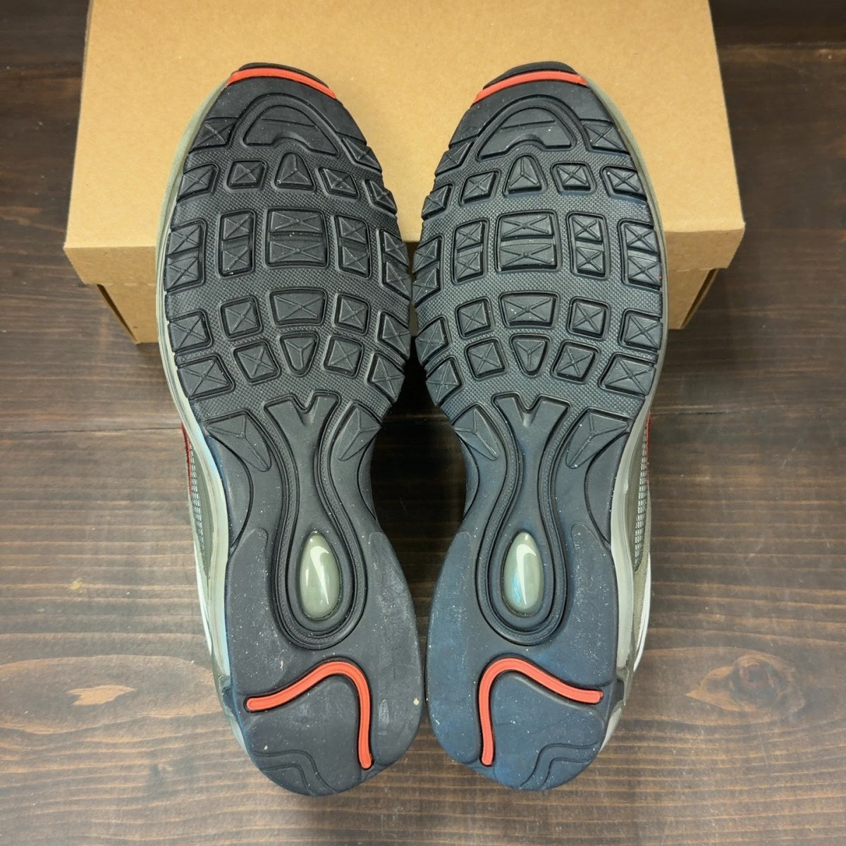 Nike Air Max 97 SE Cargo Khaki Rugged Orange Size 15 (Pre-Owned) - Image 7