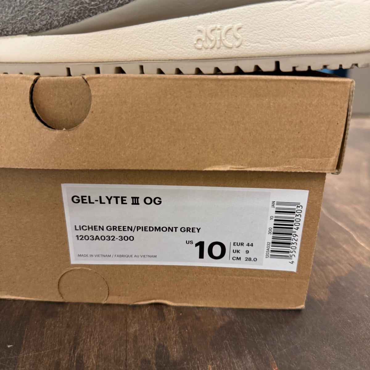 ASICS Gel-Lyte III Limited Edt SBTG Monsoon Patrol 2 Lichen Green - Image 6