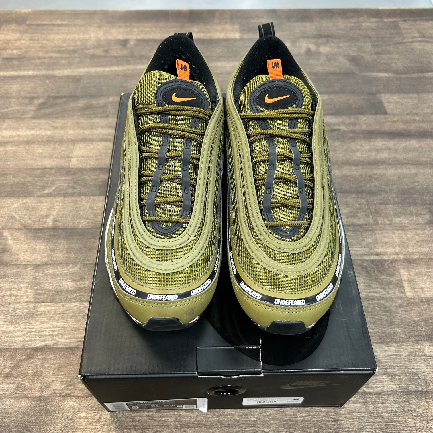 Undefeated Militia Green Air Max 97 (2020) (USED)