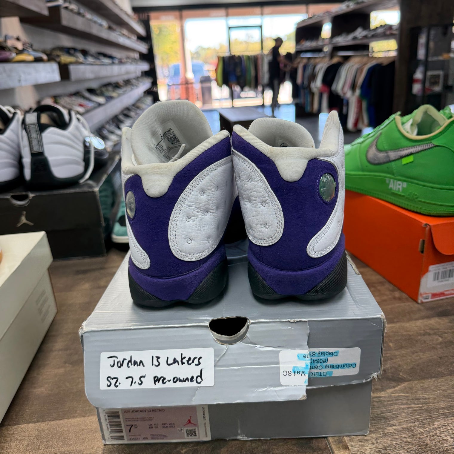 Lakers Jordan 13 Retro (USED)