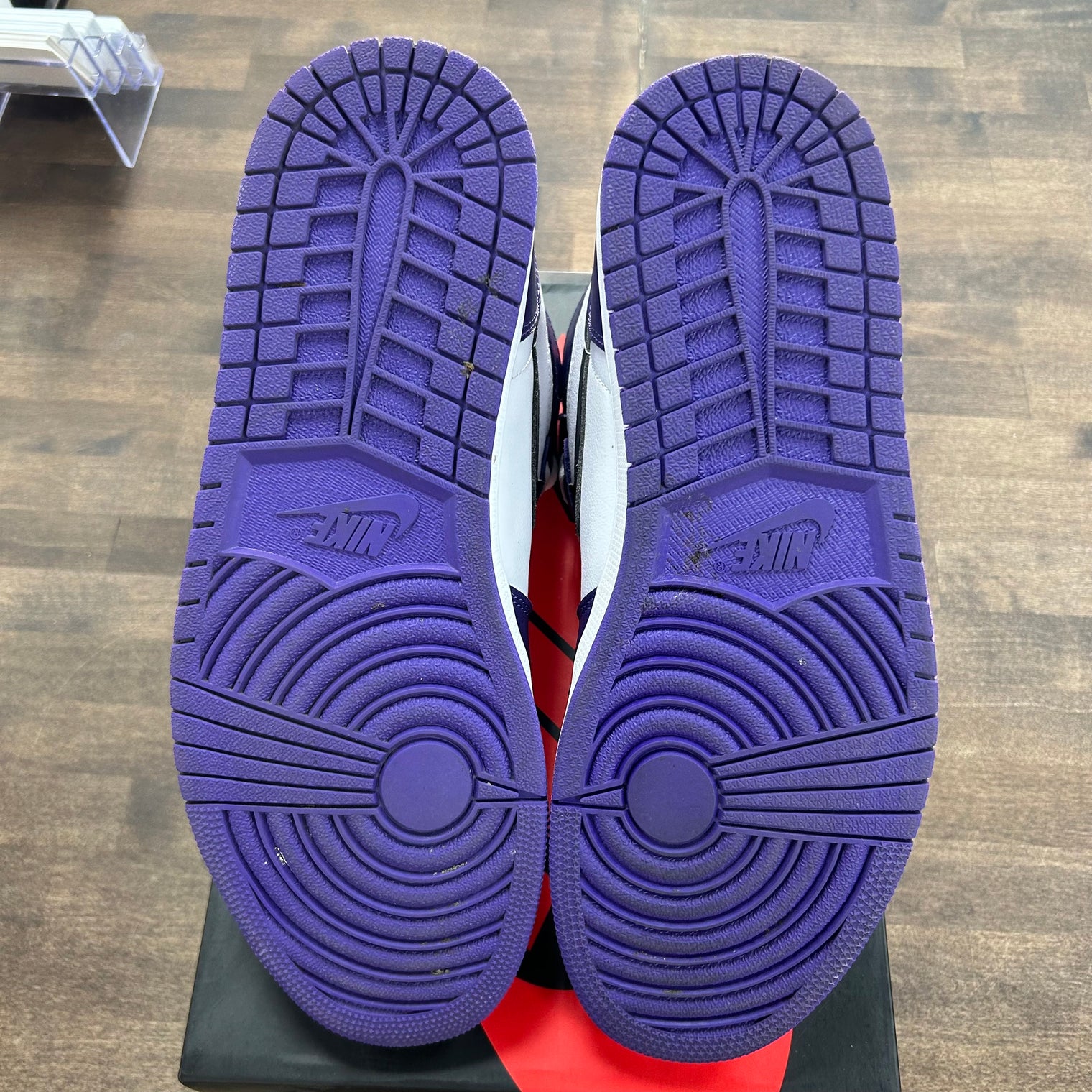 Court Purple White Jordan 1 High Retro (USED)