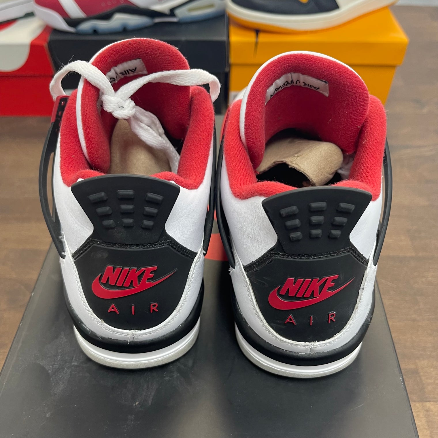 Fire Red Jordan 4 2020 (GS) (USED)