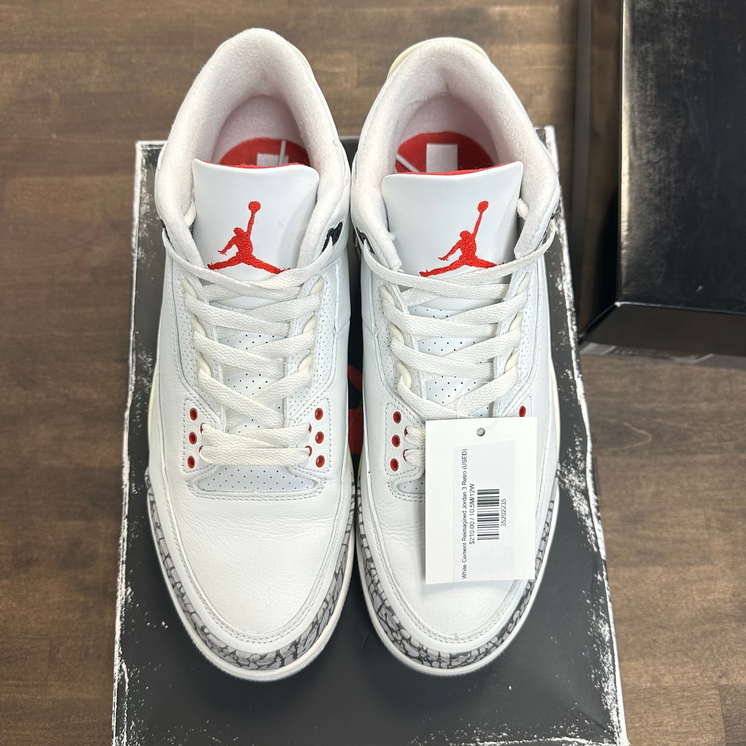 White Cement Reimagined Jordan 3 Retro (USED)