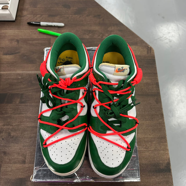 Off-White Pine Green Nike Dunk Low (USED)