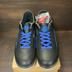 Jordan 2 Retro Low SP Off-White Black Blue Size 12.5 - Image 3