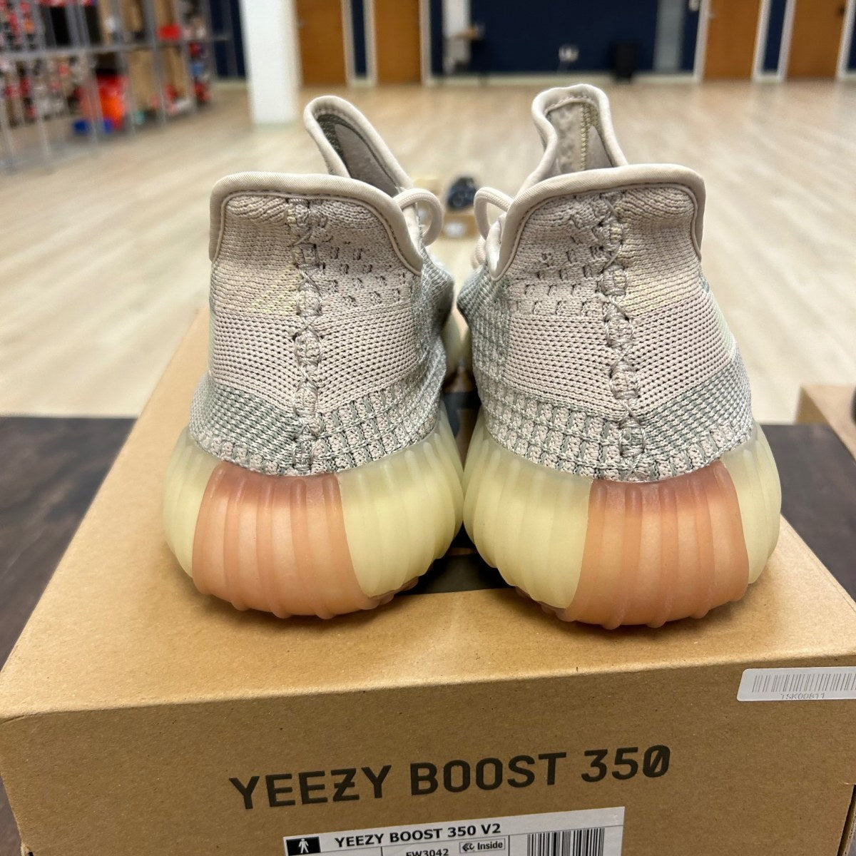 adidas Yeezy Boost 350 V2 Citrin (Non-Reflective) - Image 4