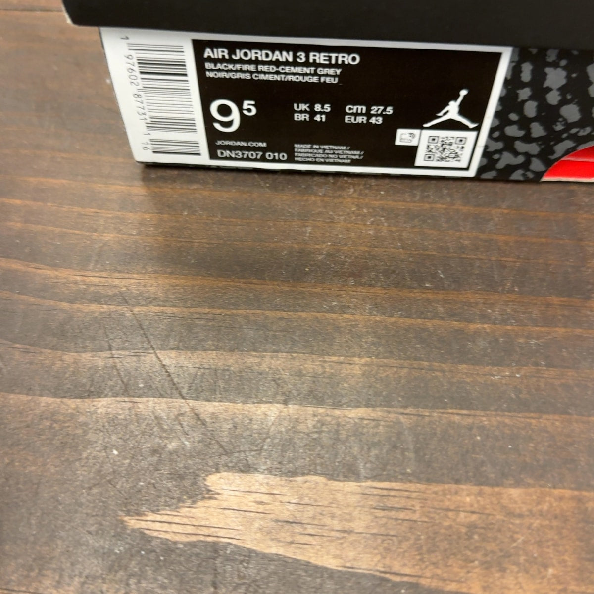 Jordan 3 Retro OG Black Cement (2024) - Image 9