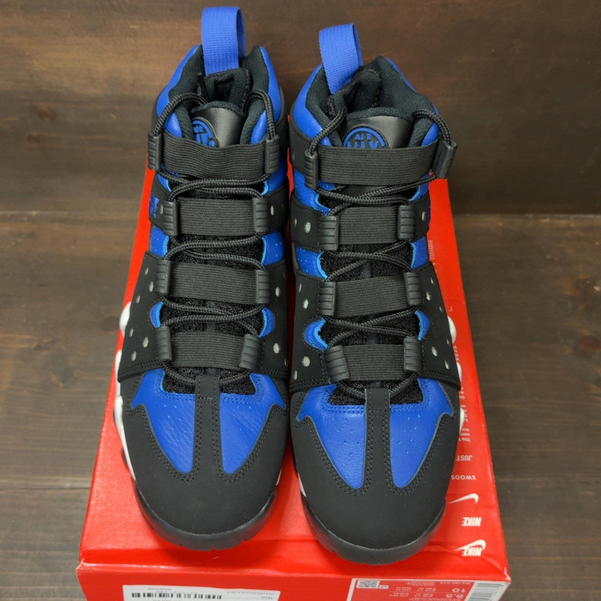 Nike Air Max 2 CB '94 Black Varsity Royal Size 8.5 - tag