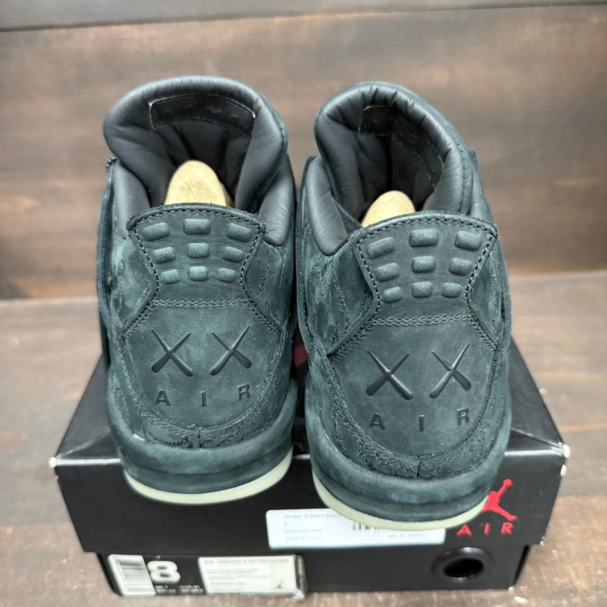 Jordan 4 Retro Kaws Black - Image 5