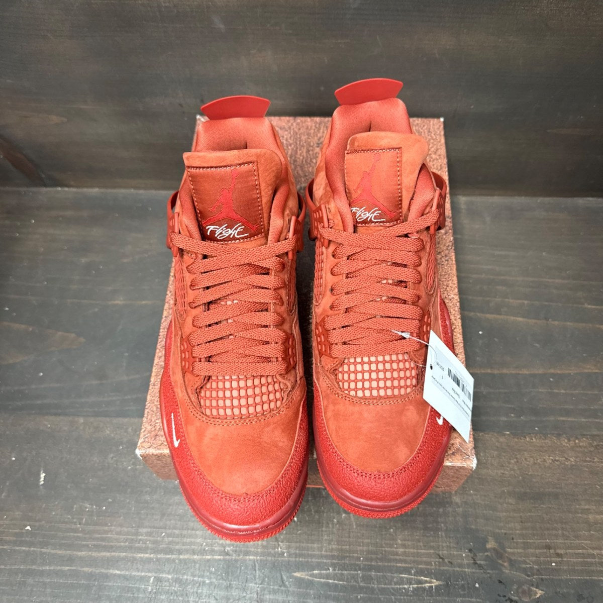 Air Jordan 4 Retro OG SP Nigel Sylvester Brick by Brick Size 9 (Pre-Owned) - back