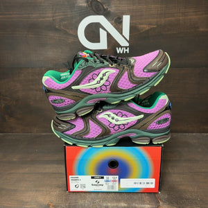 Saucony ProGrid Triumph 4 Jae Tips Flowers Grow Uptown Perilla - Image 1