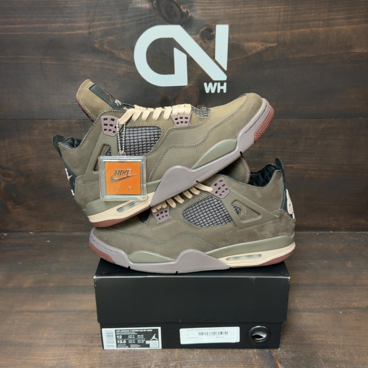 Jordan 4 Retro SP A Ma Maniére Dark Mocha - Image 1