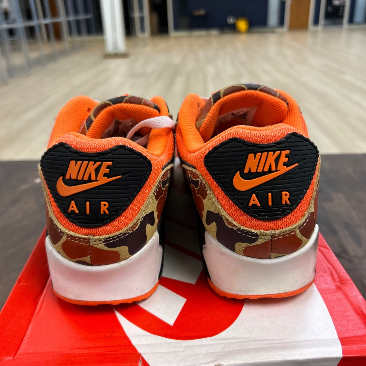 Nike Air Max 90 Duck Camo Orange - Image 4