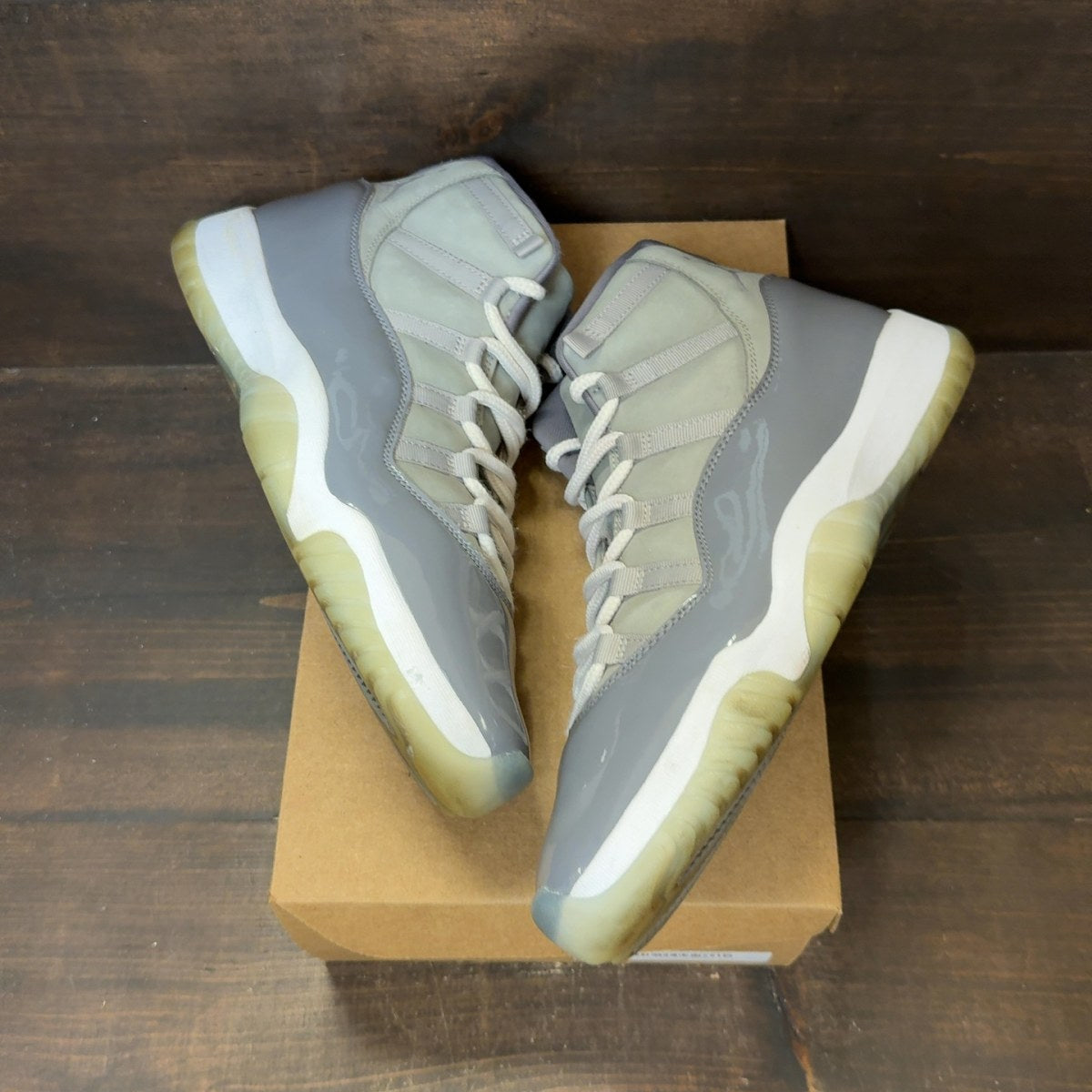 Jordan 11 Retro Cool Grey (2021) Size 12 (Pre-Owned) - Image 2