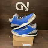 Jordan 3 Retro Varsity Royal Cement Size 11 (Pre-Owned) - Image 1