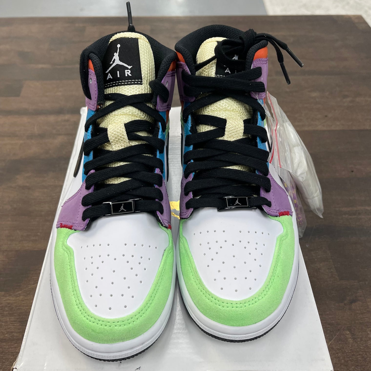 (W) Multi Color Jordan 1 Mid