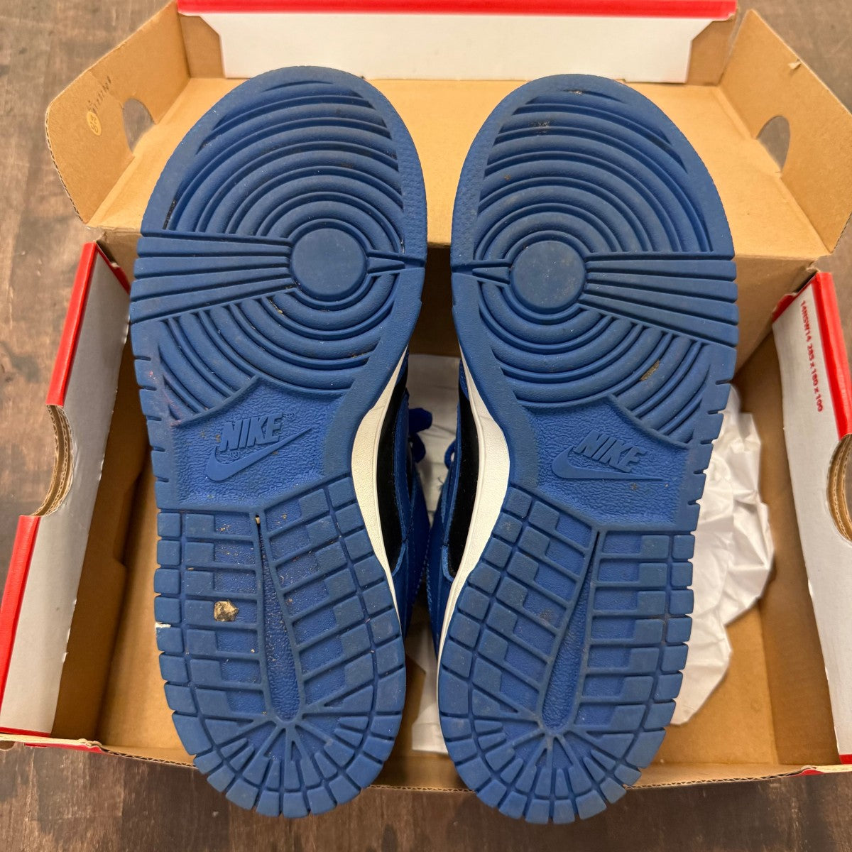 Nike Dunk Low Retro Hyper Cobalt (GS) Size 5Y (Pre-Owned) - Image 5
