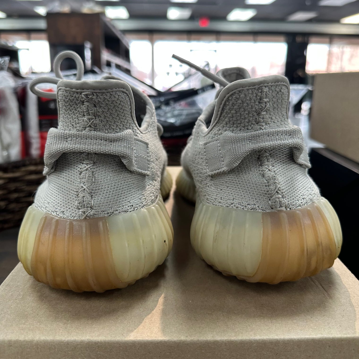 Sesame Yeezy Boost 350 V2 (USED, No Box)