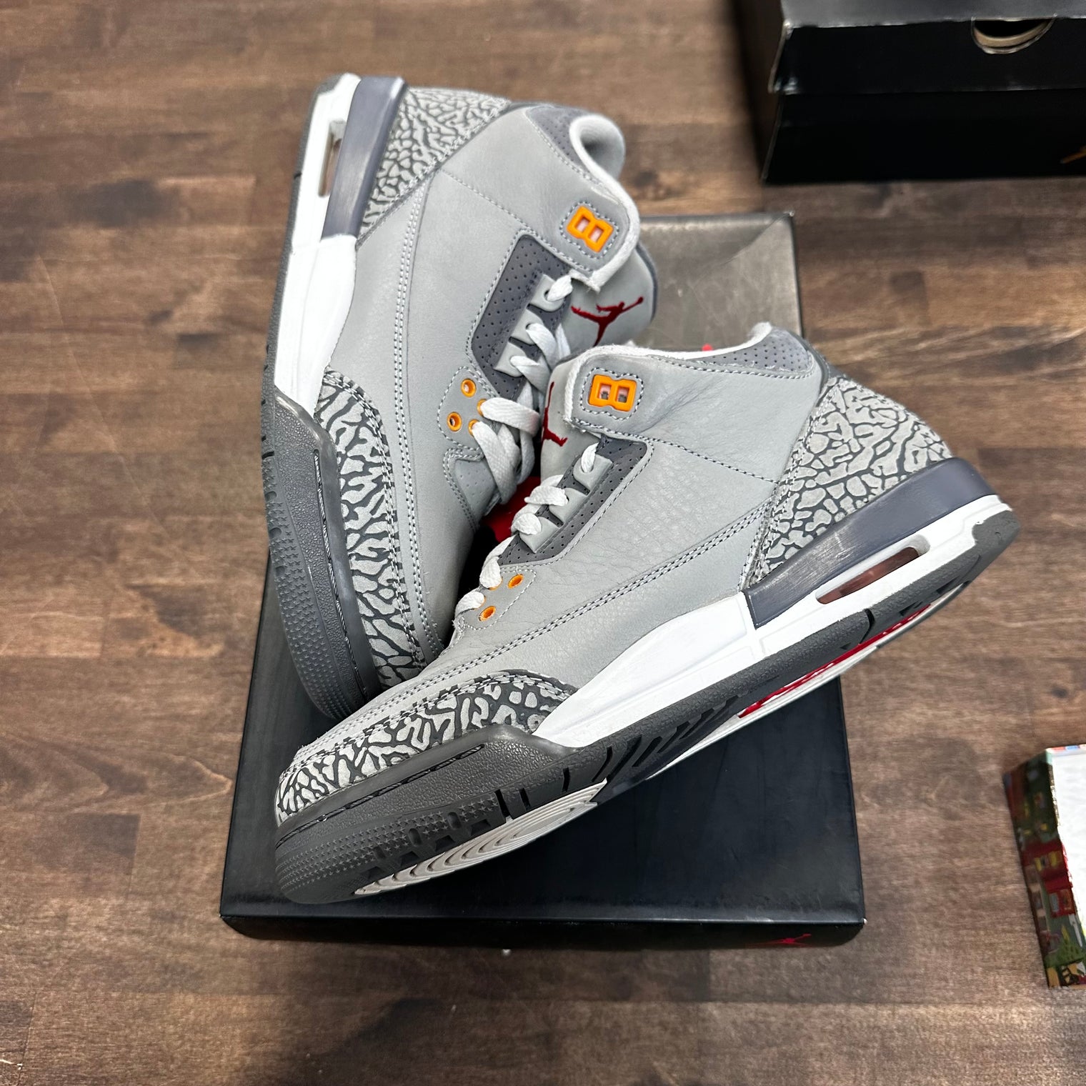 Cool Grey Jordan 3 (GS) (USED)