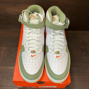 Nike Air Force 1 Mid QS Jewel Oil Green Size 14 - tag