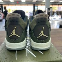 Craft Olive Jordan 4 Retro (GS) (USED)