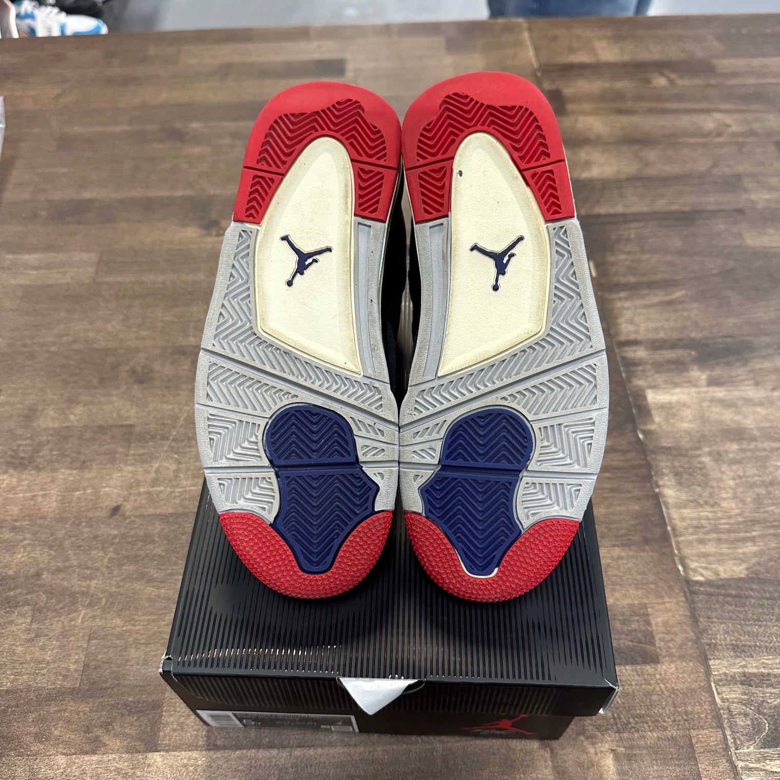 (GS) Jordan 4 Retro Rare Air (White Lettering) (Used)