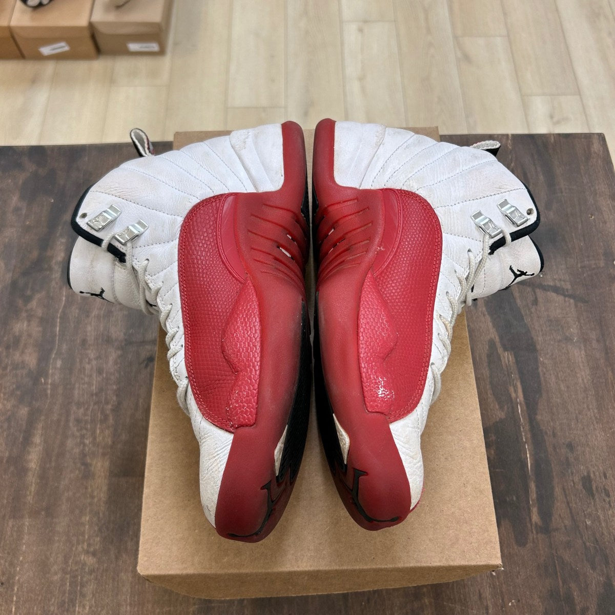 Jordan 12 Retro Cherry (2023) Size 9 (Pre-Owned) - Image 3
