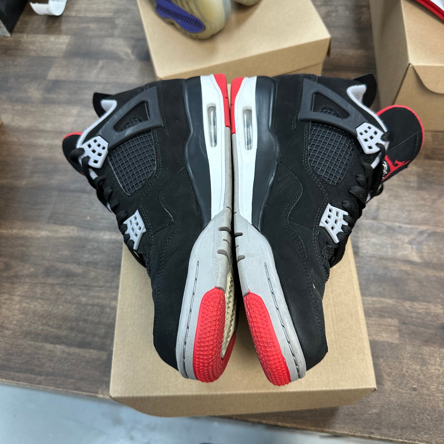 Bred Jordan 4 (2019) (USED,No Box)