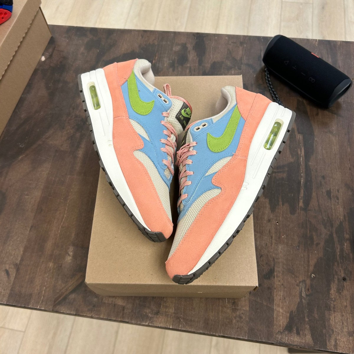 Nike Air Max 1 Light Madder Root Worn Blue Size 10.5 (Pre-Owned) - Image 1