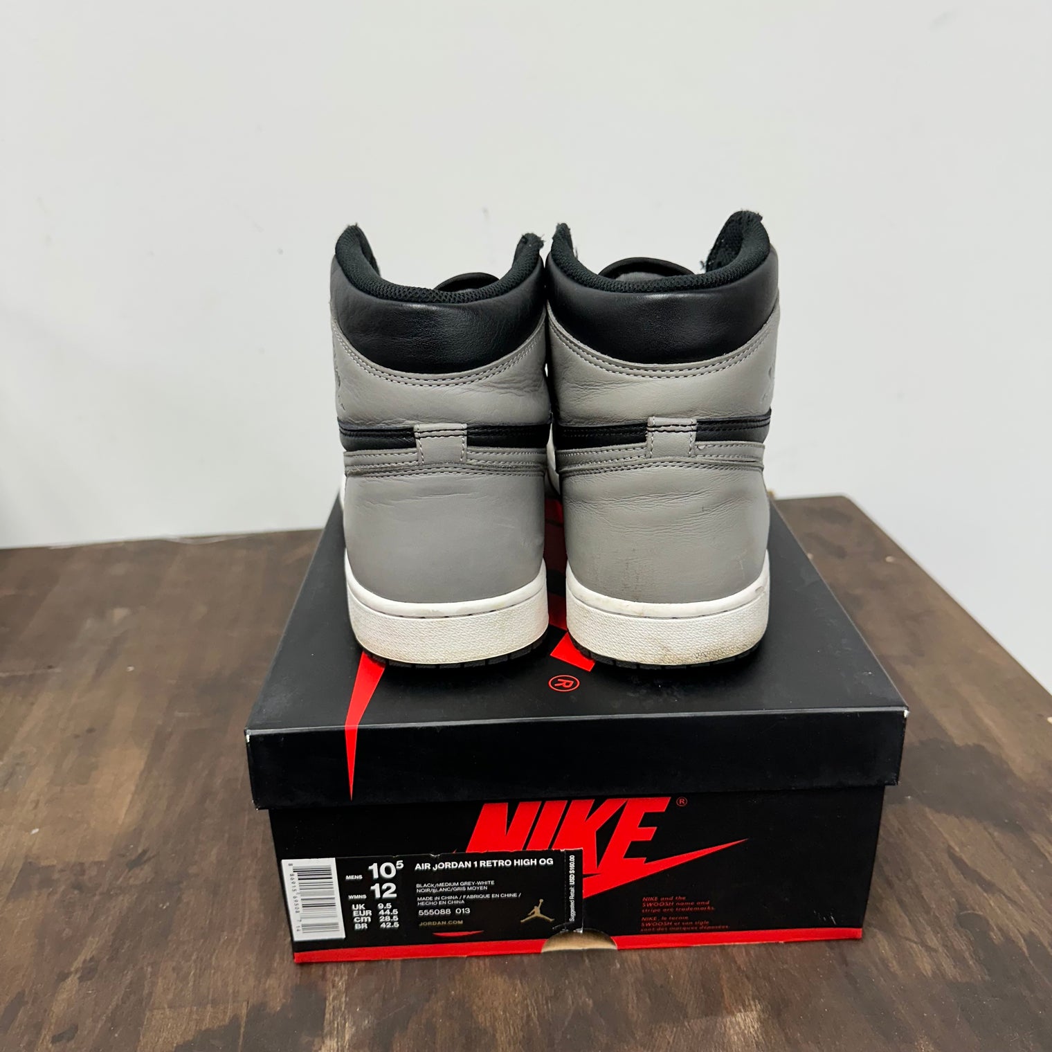 Shadow Jordan 1 High (2018) (USED)