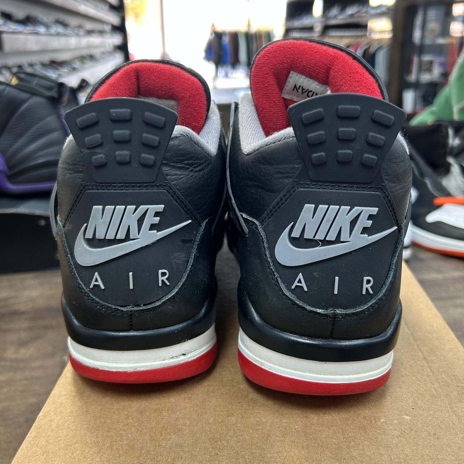 Bred Reimagined Jordan 4 Retro (USED, No Box)