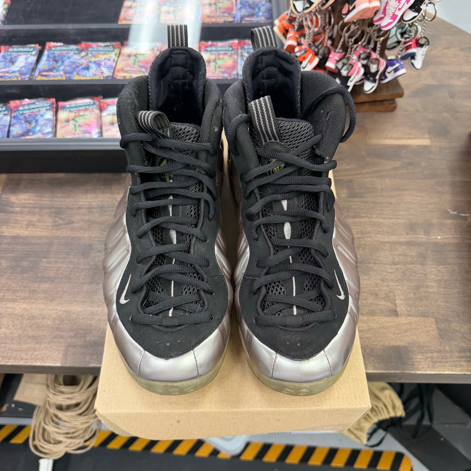 Pewter Nike Foamposite One (USED, No Insoles, No Box)