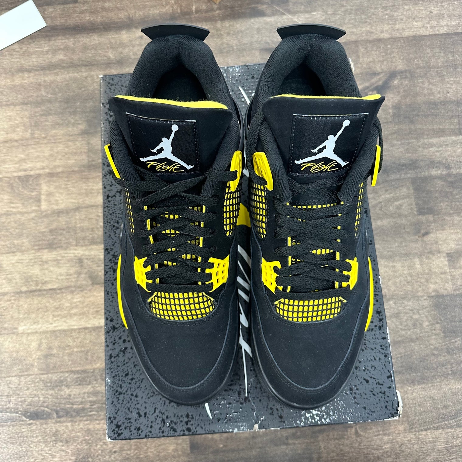 Yellow Thunder Jordan 4 Retro (Used)