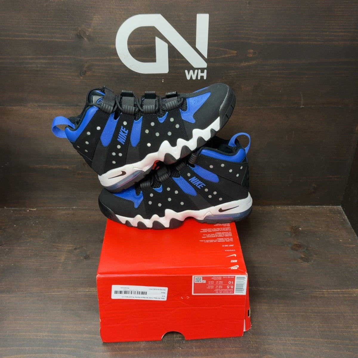 Nike Air Max 2 CB '94 Black Varsity Royal Size 8.5 - front