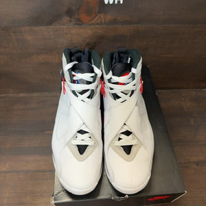 Jordan 8 Retro White True Red (2025) Size 11 (Pre-Owned) - Image 3