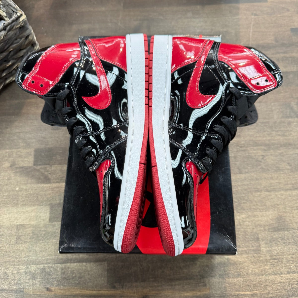 Jordan 1 Retro High OG Patent Bred - Image 2