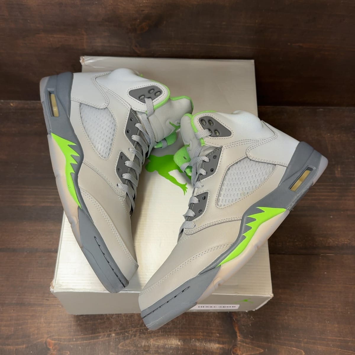 Jordan 5 Retro Green Bean (2022) Size 11 (Pre-Owned) - back