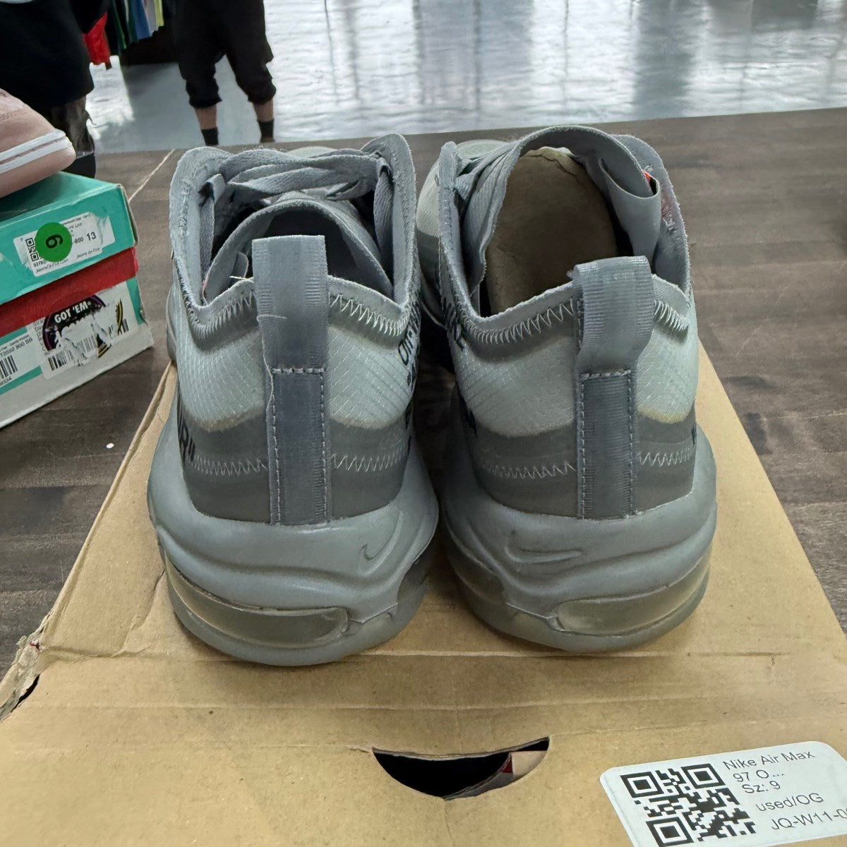 Nike Air Max 97 Off-White Menta - Image 4