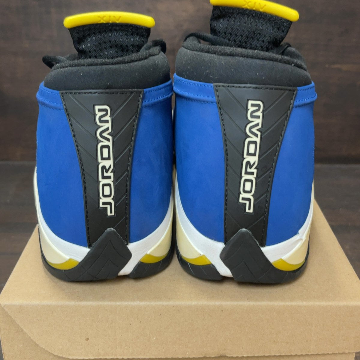 Jordan 14 Retro Low Laney (2015) Size 14 (Pre-Owned) - Image 5